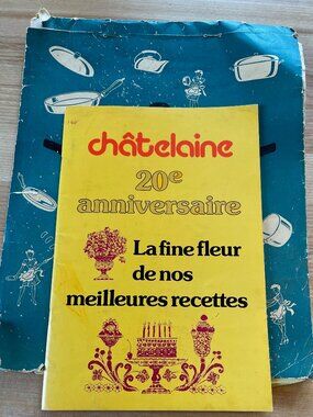 Deux livres de recettes vintage